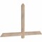 Ekena Millwork Eugene Smooth Timber Gable Bracket, Douglas Fir, 60"W x 32"H x 1 1/2"D x 3 1/2"F, 13/12 Pitch GBW060X32X0204EUG00SDF - alternate 2